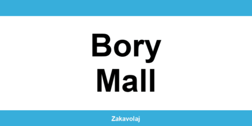 Kontakt na O2 predajne v lokalite Bory Mall