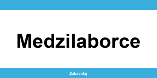 Kontakt na O2 predajne v lokalite Medzilaborce
