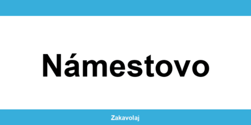 Kontakt na O2 predajne v lokalite Námestovo