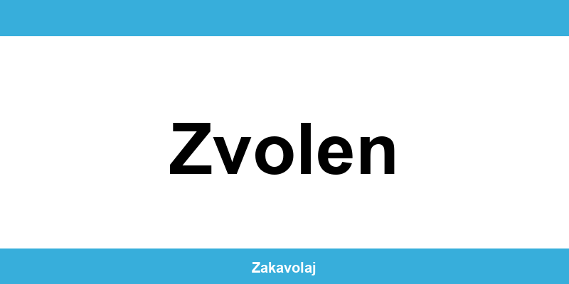 Kontakt na O2 predajne v lokalite Zvolen