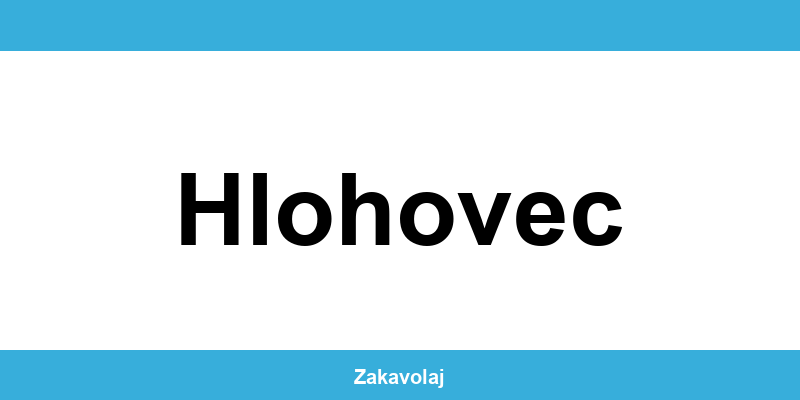 Kontakt na O2 predajne v lokalite Hlohovec