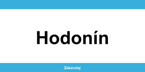 Kontakt na O2 predajne v lokalite Hodonín