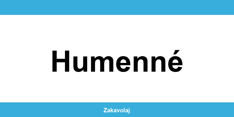 Kontakt na O2 predajne v lokalite Humenné
