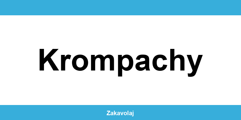 Kontakt na O2 predajne v lokalite Krompachy