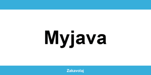 Kontakt na O2 predajne v lokalite Myjava