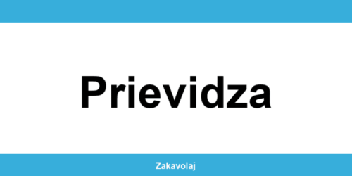 Kontakt na O2 predajne v lokalite Prievidza